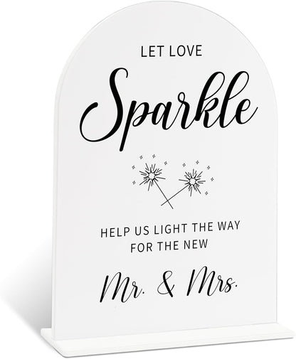Sign Our Bible Wedding Sign, White Acrylic Wedding Guest Book Sign, Bridal Shower Decor, Elegant Arch Acrylic Table Top Signs for Reception Marriage Engagement Party Decorations