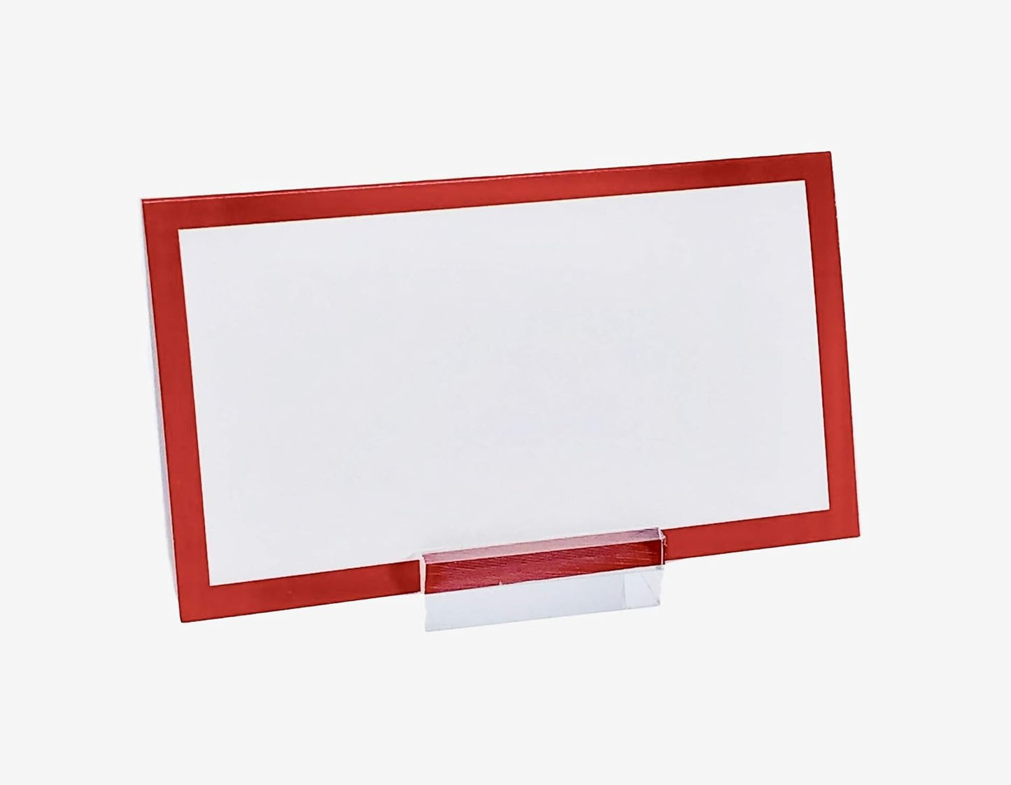 Tented Place Cards - 50 pack - Folded Place Cards are ideal for Wedding Placecards, Buffet food label, Banquet tables, Cocktail Parties, and Name Cards. Made of 14 pt. Matte Card Stock.