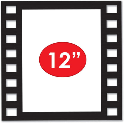 Beistle Black 5 Piece Filmstrip Photo Fun Frames, 12"