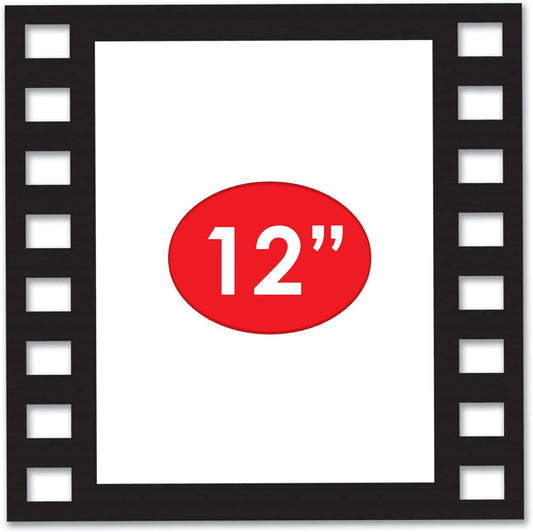 Beistle Black 5 Piece Filmstrip Photo Fun Frames, 12"