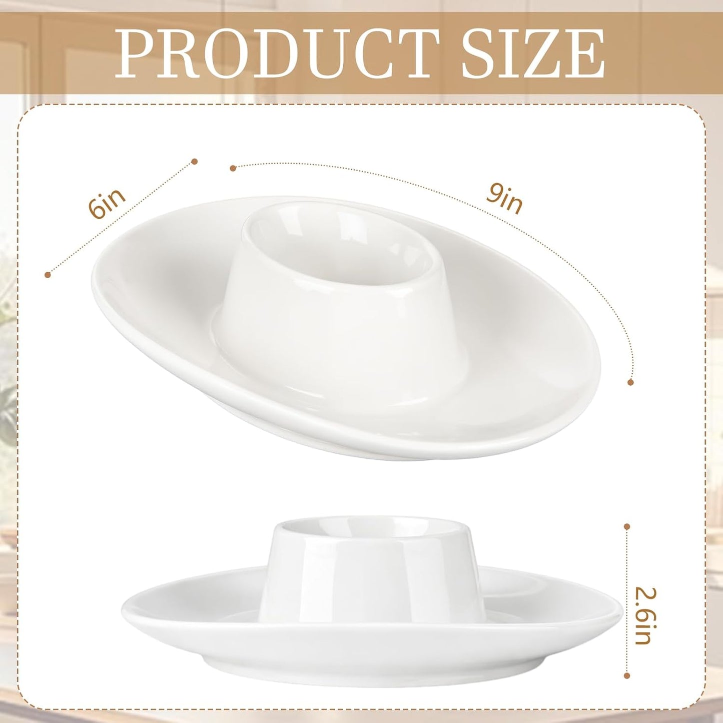 Cowboy Hat Chip and Dip Bowl Small Ceramic Chips and Salsa Serving Dish 2 Ways Serve 9 x 6 x 2.6'' for Salsa Fries Veggies Fruit Minimalist Decoration Mother's Day Hostess Housewarming Gift