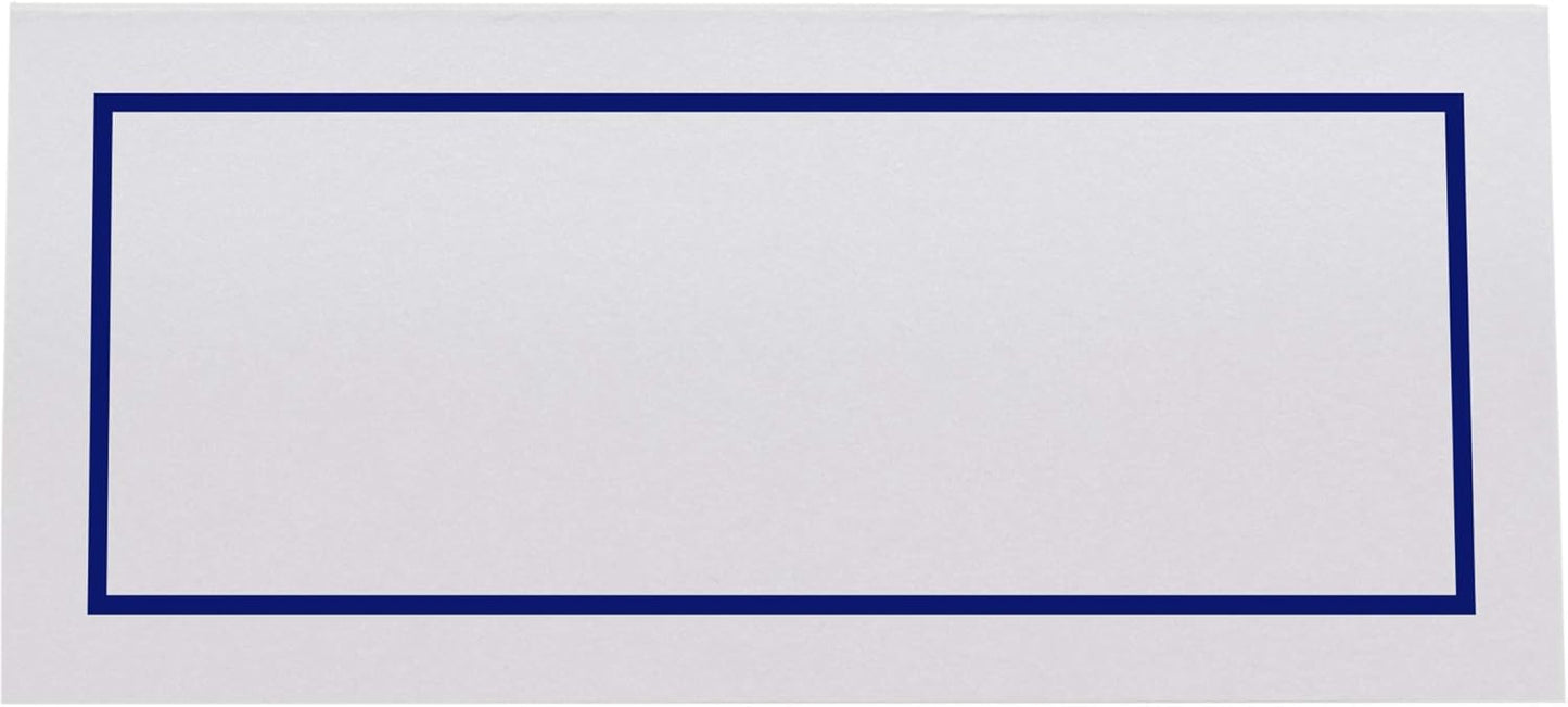 Single Line Border Printable Place Cards, Gold (Choose Color), Set of 60 (10 Sheets), Laser & Inkjet Printers - Wedding, Party, Dinner, and Special Events - Made in the USA