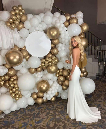 153Pcs Black and Silver White Balloon Garland Arch Kit with Stars, 22 18 12 10 5 inch Disco Ball Balloons Black White Metallic Silver Confetti Balloon for Birthday Graduation Party Decorations
