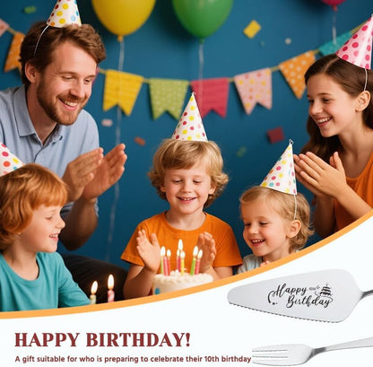 Cake Knife and Server Set for Birthday Party 60 Year Old Birthday Gift for Dad Mom Engraved Knives Servers Grandma Grandpa 60th Bday Gifts for Men Women 60 Yrs Old Bday Presents for Aunt Uncle
