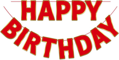 Happy Birthday Banner - 9ft Pre-Strung Happy Birthday Sign for Women, Men, Girls, Boys - No DIY Birthday Decorations & Party Supplies(Macaron)