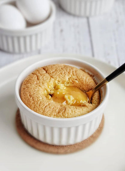 LE TAUCI Ramekins 4 OZ Oven Safe, Creme Brulee Ramekins, Pudding Custard Cups Souffle Ramiken, Dipping Sauce Dishes, Ceramic Ramekin Bowls Set of 6, White