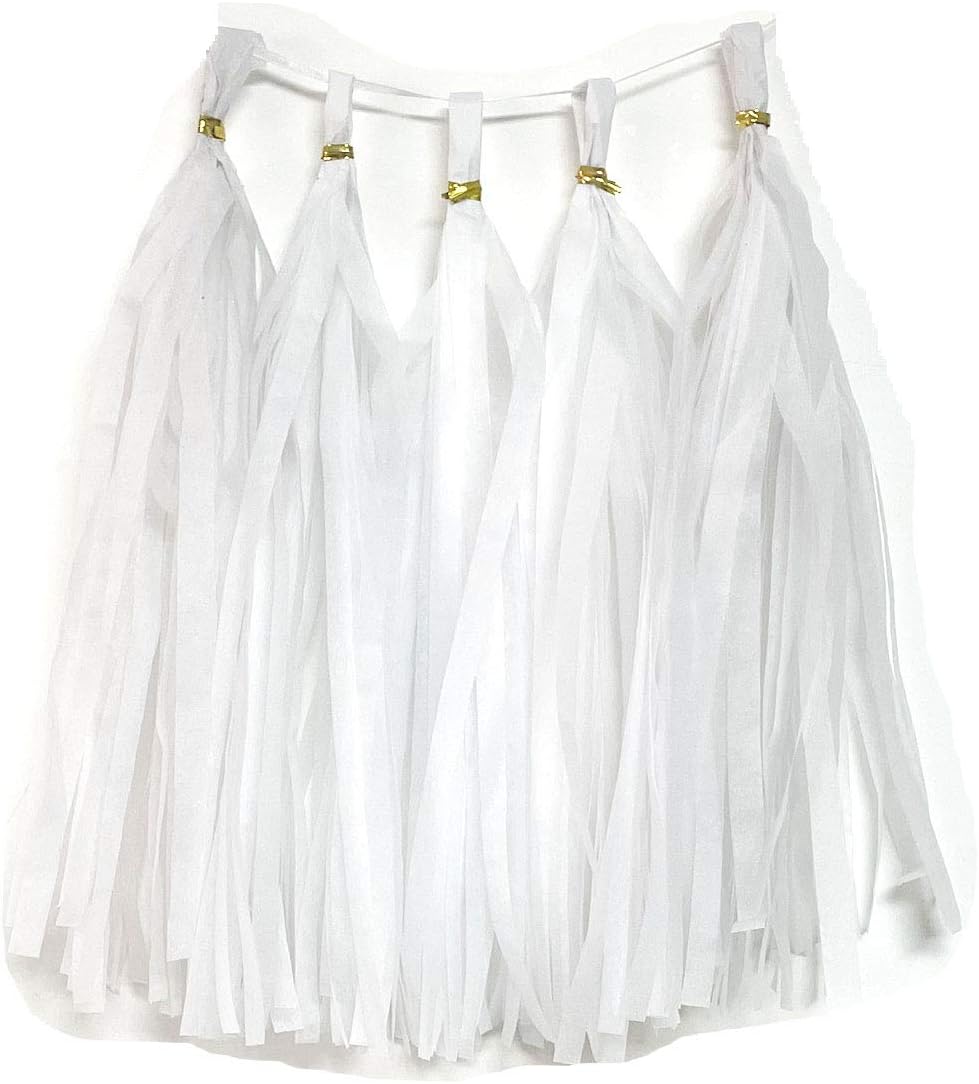 Tissue Paper Tassels Paper Tassel Garland Banner Table Decor Party Tassels Banner Wedding Birthday Baby Shower Nursey Party Decorations Supplies (20, Rose Gold+Pink+Rose Red+Lt-Pink)