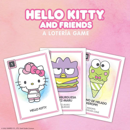 Hello Kitty Loteria Game - Custom Bingo Style Inspired by Spanish Words & Mexican Culture