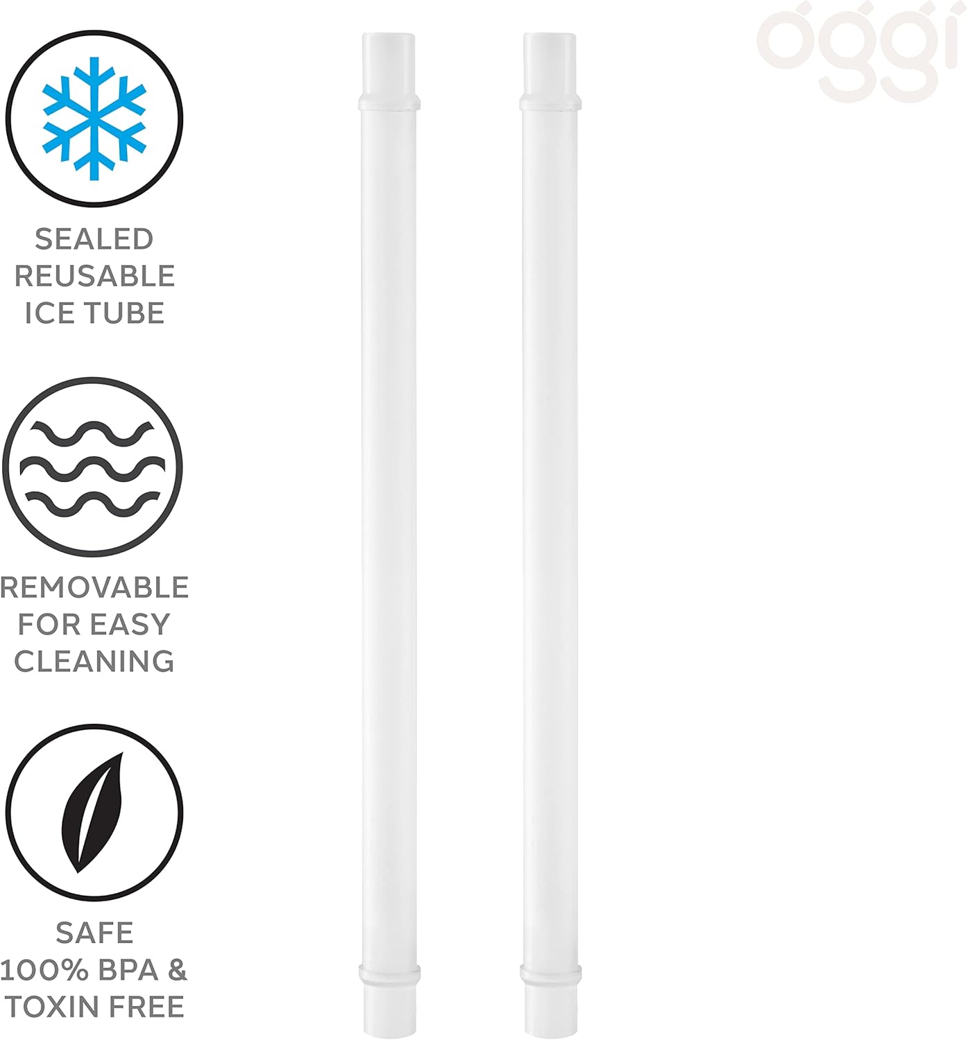 OGGI Beer Tower 88oz - Beverage Dispenser with Spigot & Ice Tube, Margarita Tower, Mimosa Tower, Perfect Drink Dispensers for Parties, Drink Tower, Holds 6 Pints of Beer – Stainless