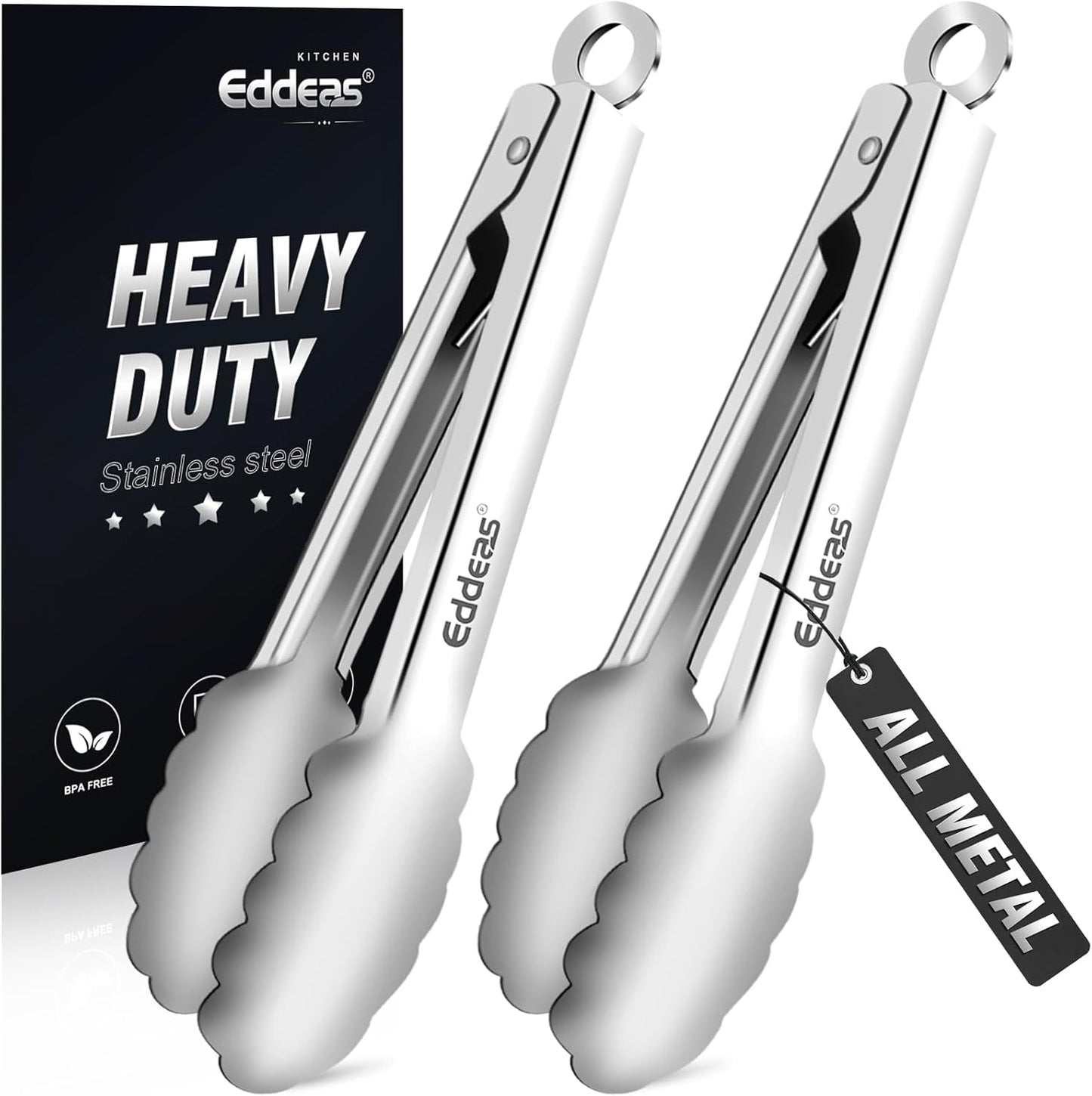 EDDEAS 12 PCS Small Serving Tongs, 4.3" Mini Gold Tongs, Gold Kitchen Tongs for Serving Food, Coffee Bar, Tea Party, Desserts Party and Ice Bucket