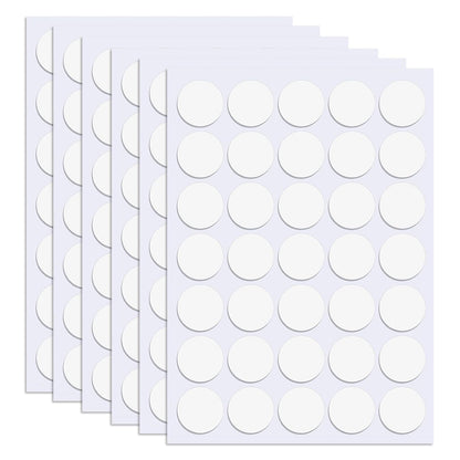 500 Pcs Double Sided Sticky Dots Clear Removable Adhesive Putty - Poster Putty, Sticky Tack, Sticky Dots for Wall Hanging, Balloons, Crafts, Festival Party Decorations (0.31" X 0.51")