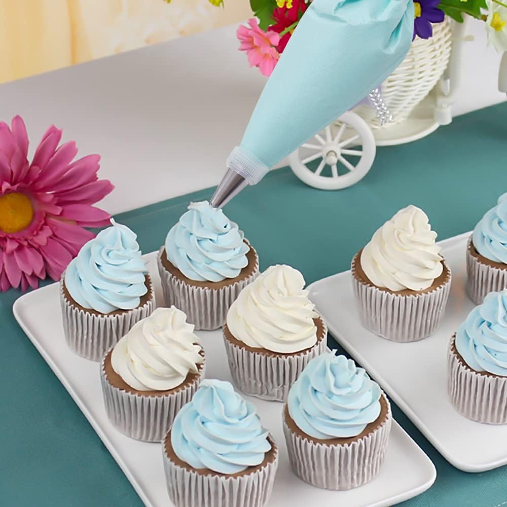 16 Inch Piping Bags Disposable, 100Pcs Large Pastry Bags, Frosting Bags, Cake Decorating Bags, Decorating Bags Large Piping Bags, Decorating Bags