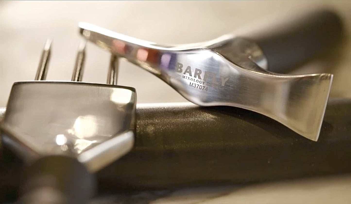 Barfly Ice Tong, Stainless, 7.1 Inch