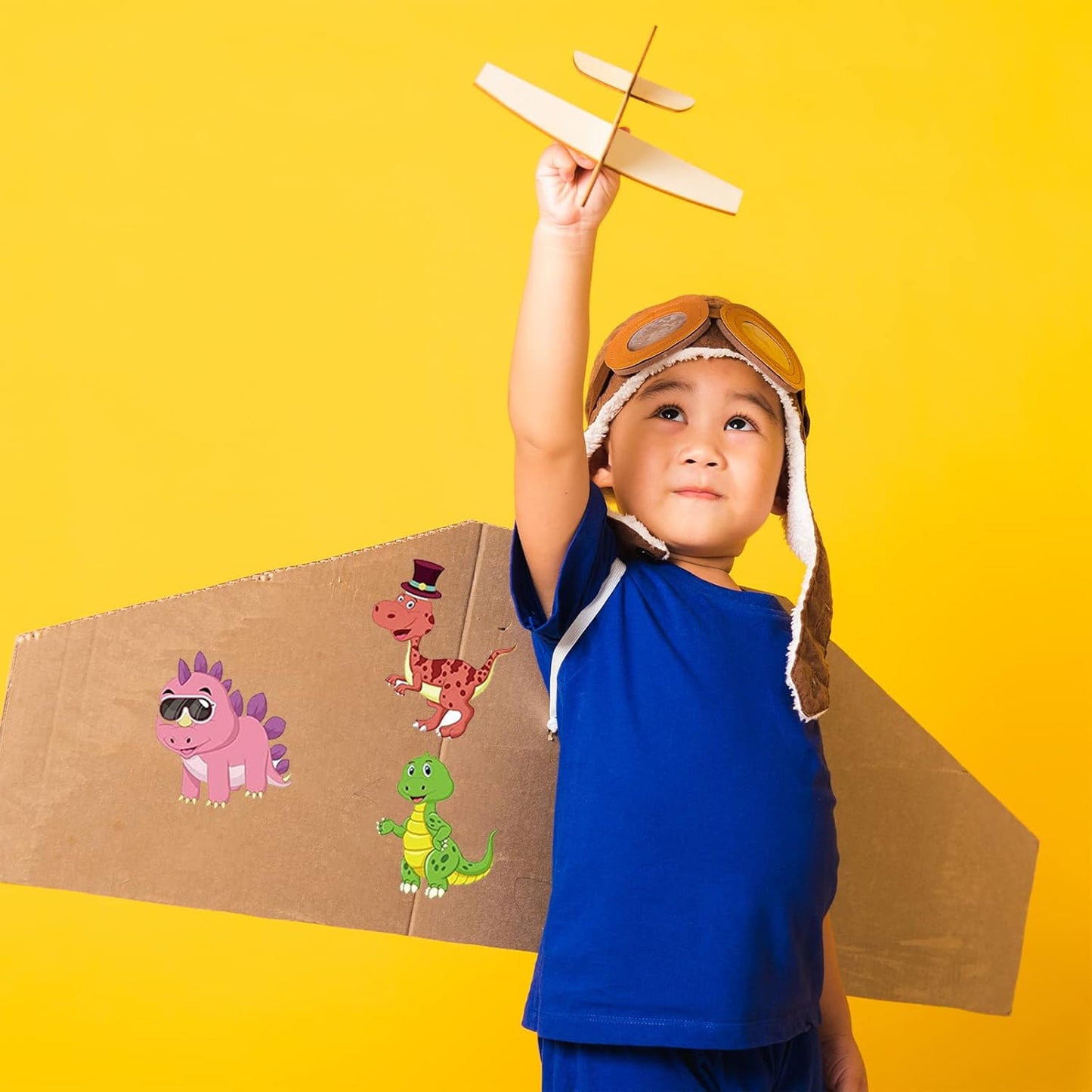24 Sheets 8.27''×5.9'' Make Your Own Stickers for Kids Toddlers, Make a Face Stickers Mix and Match with Unicorns Dinosaur Horse and Sea Animals for Kids Party Favors Activities