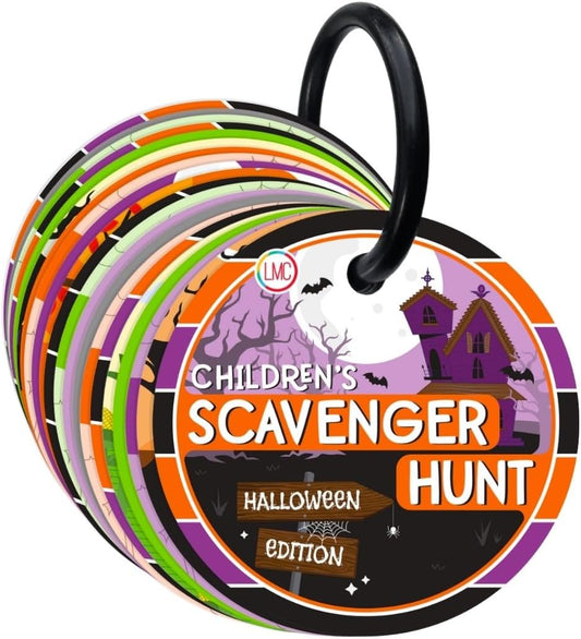 Children's Scavenger Hunt: Halloween Edition | Toddler Activities | Halloween Games for 2, 3 Year Old's & Up | Kids Scavenger Hunt Cards