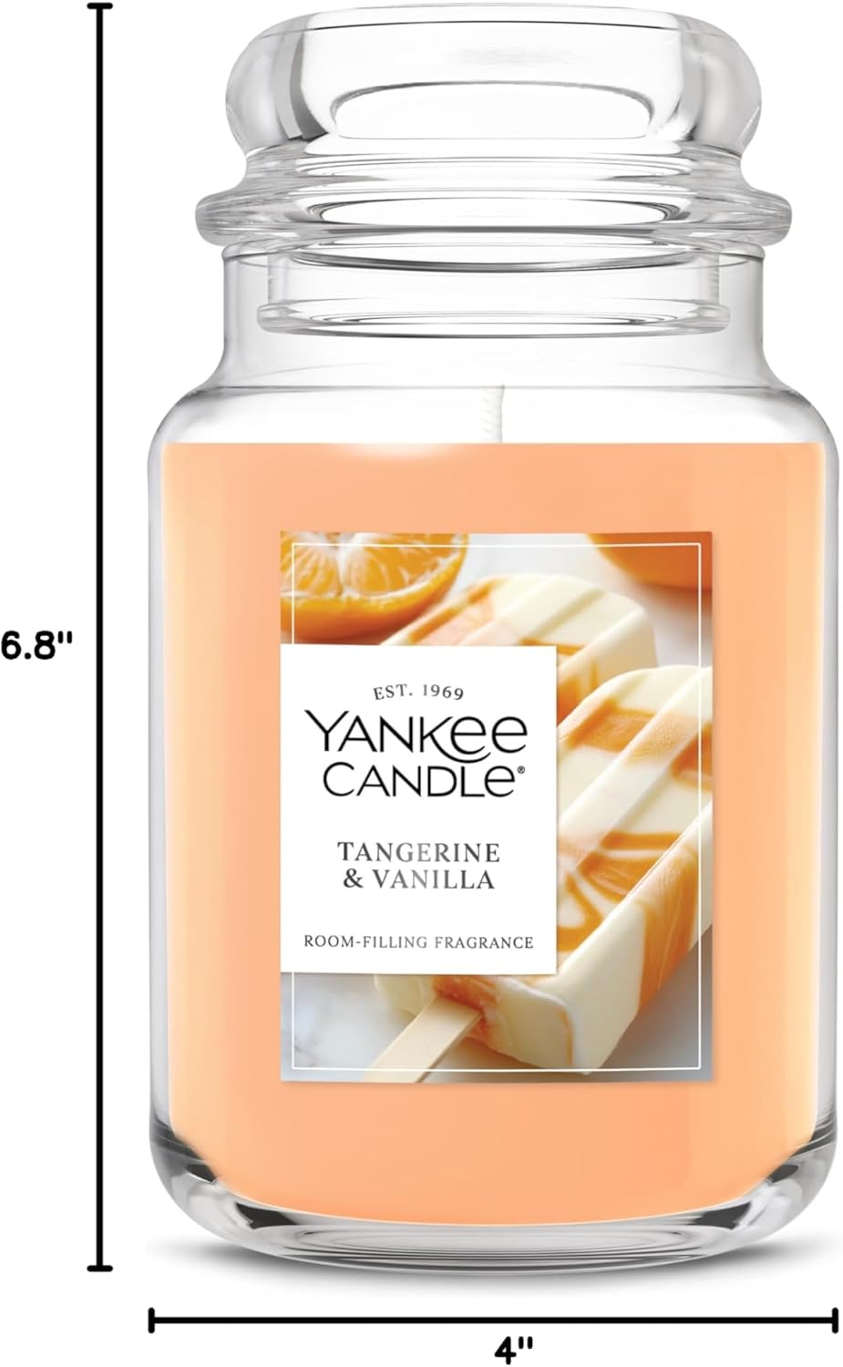 Yankee Candle Vanilla Cupcake, Scented Candle, 22oz Large Jar with up to 150 Hour Burn Time, Giftable, Birthdays