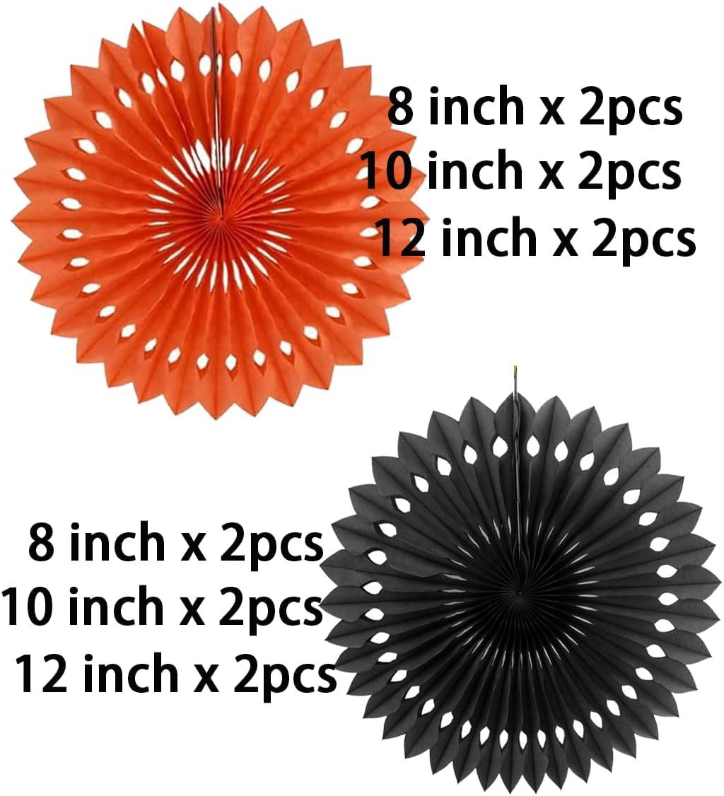 12PCS Colourful Paper Fans Party Decorations,Rainbow Hanging Ceiling Honeycomb Round Tissue Paper Fans for Mexican Engagement Fiesta Cinco De Mayo Party Decorations