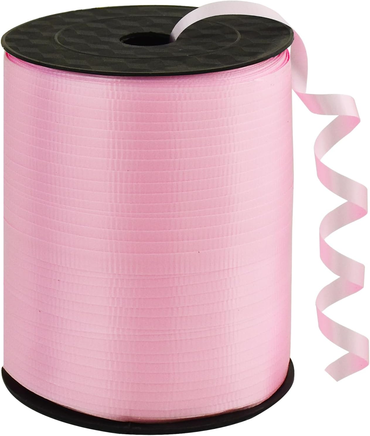 BEISHIDA 500 Yards Red Ribbon Crimped Curling, Balloon String Shiny Metallic Roll for Gift Wrapping Ribbon for Birthday Valentines Day Wedding Mother's Day Party Decorations
