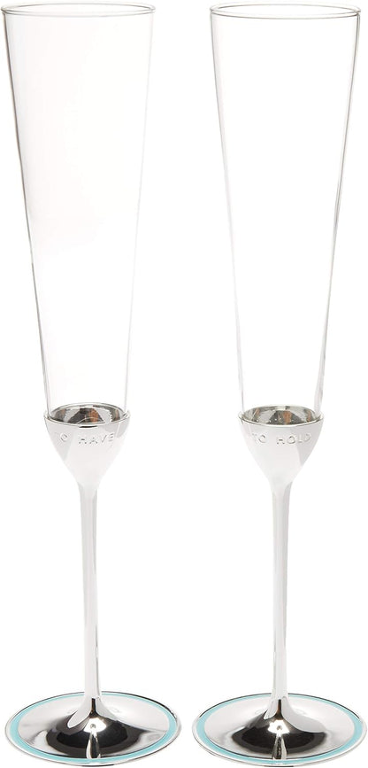 Kate Spade New York Take the Cake Knife and Server 2-Piece Dessert Serving Set, Silver-plate and Turquoise