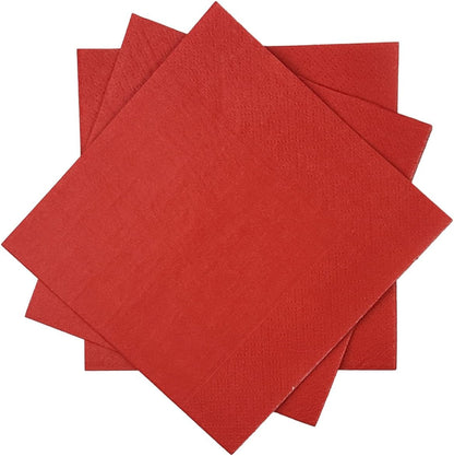 24 colors Cocktail Napkins 5 * 5inch disposable Beverage Napkin paper for Cocktail, Wedding, Dinner，Brithday Party Dessert Wine Paper Napkins（ 120 Count）