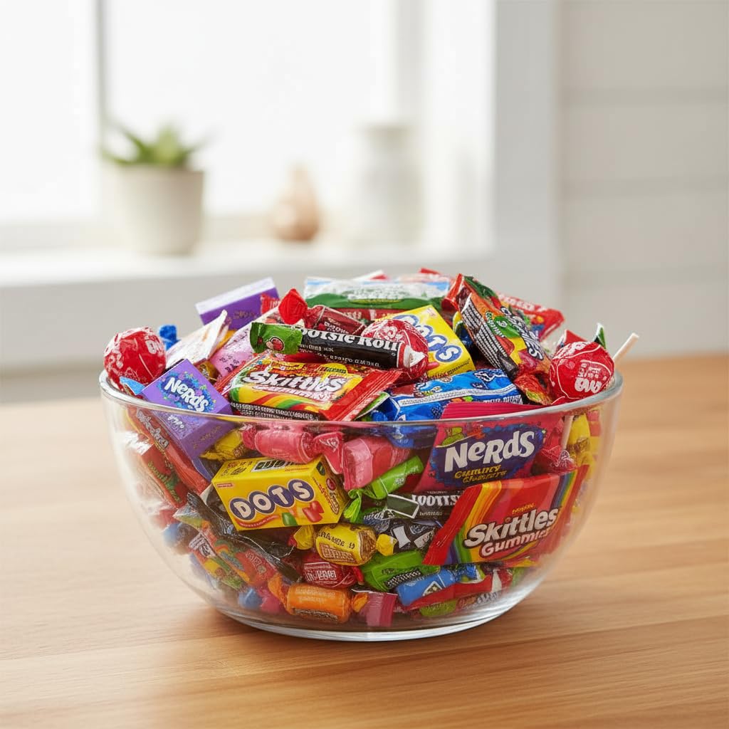 Bulk Candy Variety Pack - 2lb Bulk Candy Individually Wrapped Candy for Party Favors, Office Snacks, Goodie Bags & Pinata Candy Bulk - 2 Pounds