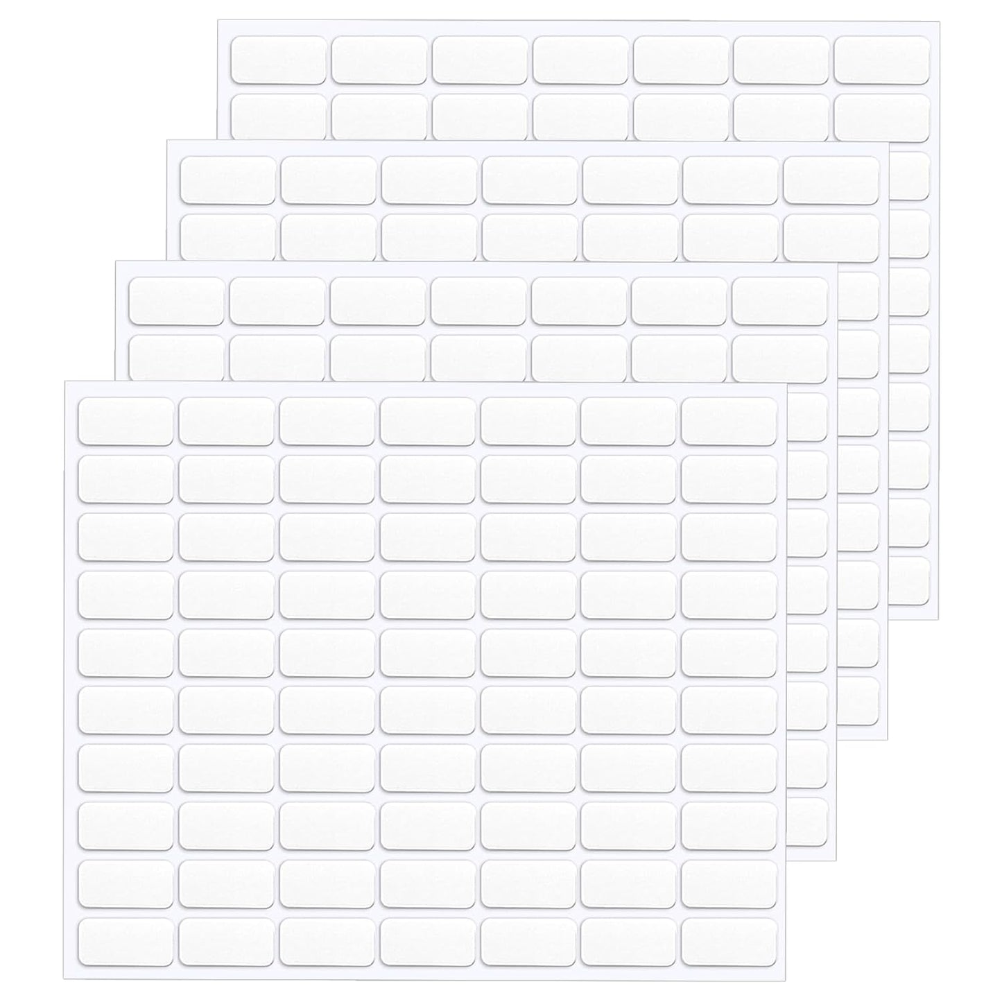 JANYUN 140 Pieces Adhesive Dots,Removable Round Putty Clear Tack No Trace Small Tape Stickers for Wall Hanging Festival Poster Office Party Decoration Picture Crafts