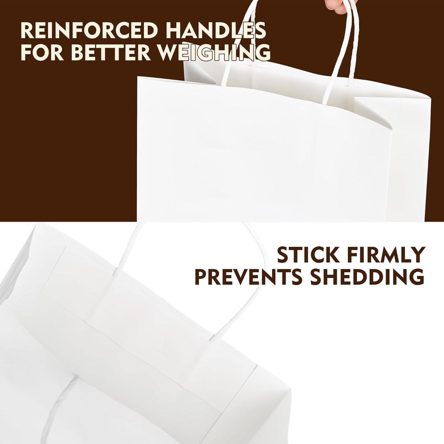 YEEHAW 24 Pack Small Gift Bags 5.8"×3.2"×8.25" Kraft Paper Bags with Handles, Party Favor Bags Bulk for Kids Birthday, Baby Shower, Crafts, Wedding, Party (6 Colors)