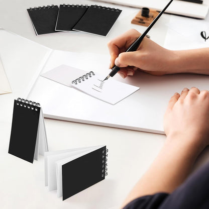 24 Pcs Mini Notebook Party Favor Small Pocket Notebook Colorful Shiny Cover Notebooks Small Spiral Notepad Memo Note Pads for Work Home Office School Classroom Supplies