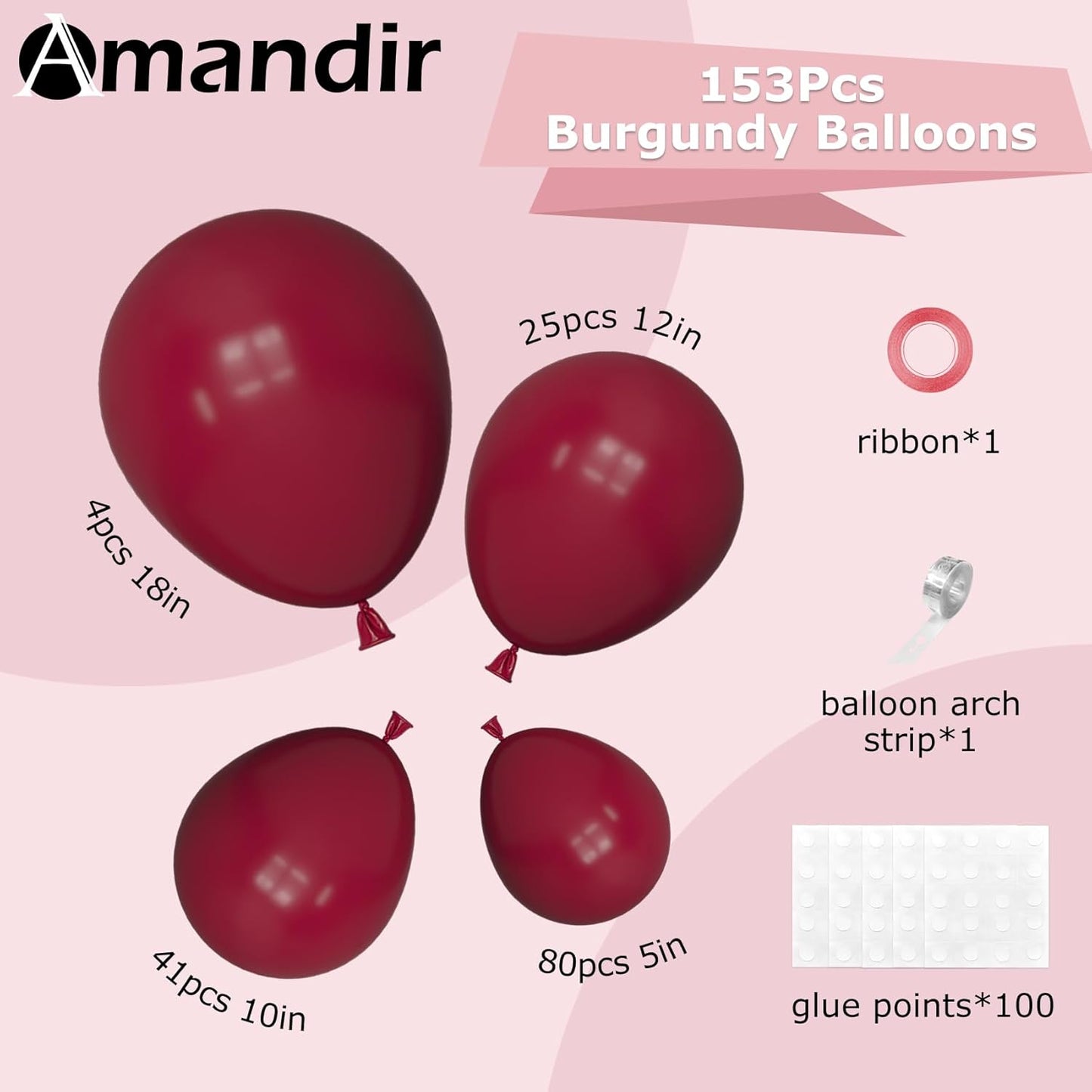 Amandir 153pcs White Sand Balloons Arch Garland Kit Different Sizes 18 12 10 5 Inch Cream Beige Sand White Latex Balloon for Birthday Boho Neutral Baby Shower Wedding Anniversary Party Decorations