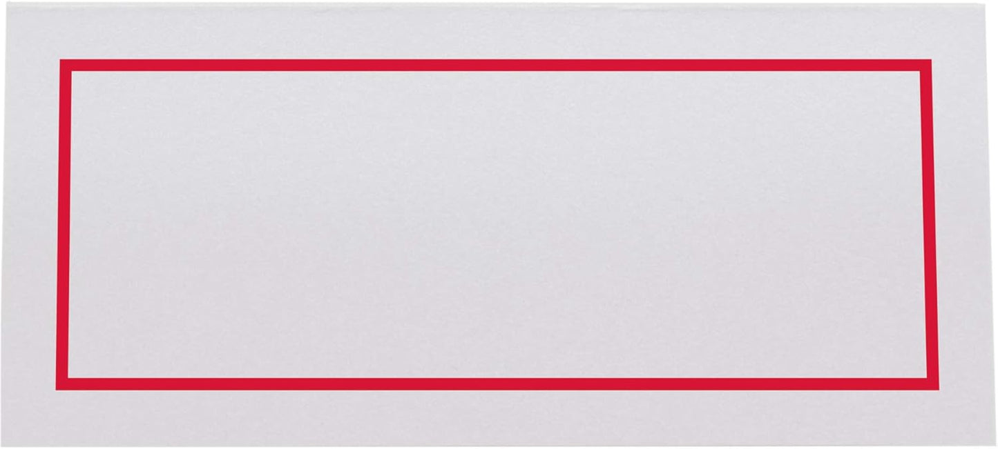 Single Line Border Printable Place Cards, Gold (Choose Color), Set of 60 (10 Sheets), Laser & Inkjet Printers - Wedding, Party, Dinner, and Special Events - Made in the USA