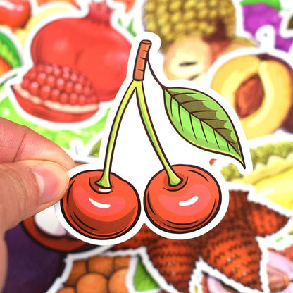 QTL Neon Stickers for Teens & Students Prizes, Waterproof Vinyl Party Favor Stickers, School Rewards, Water Bottle and Laptop, 50PCS - Colors B