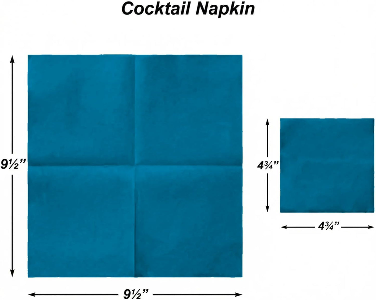 AH AMERICAN HOMESTEAD Cocktail Napkins-Disposable Beverage/Bar Napkins-White Linen-Like Square Napkins-Eco-Friendly & Compostable-Everyday Use, Party or Wedding 4.75inch x 4.75inch (100 Count, White)