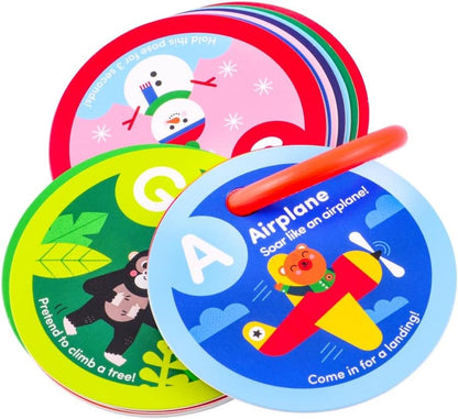 MOLLYBEE KIDS Dino Stomp and Roar, Toddler and Preschool Dinosaur Activity Cards, Gifts for 3, 4 Year Olds, Toddler Activities