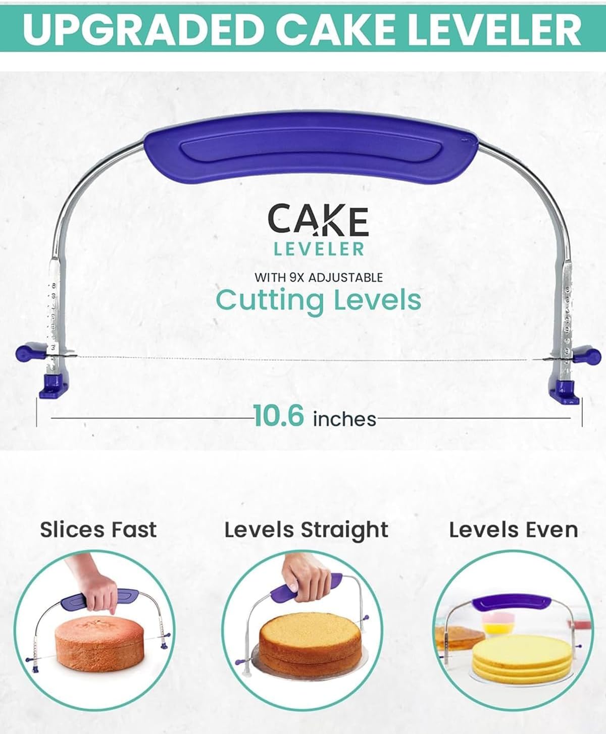 RFAQK 90PCs Cake Decorating Kit with Leveler, Baking Supplies Gift Includes Cake Stand Turntable, 24 Numbered Icing Tips, 55+1 Piping Bags, 2 Frosting Spatulas, 3 Scrappers, Video Course & Booklet
