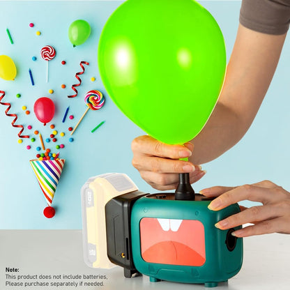 Cordless Balloon Pump Electric Compatible with Dewalt Battery for All Balloons, 5 in 1 Balloon Pump Outdoor for Inflating/Deflating Balloons, Air Beds Yoga Balls & Party Decoration (No Battery)