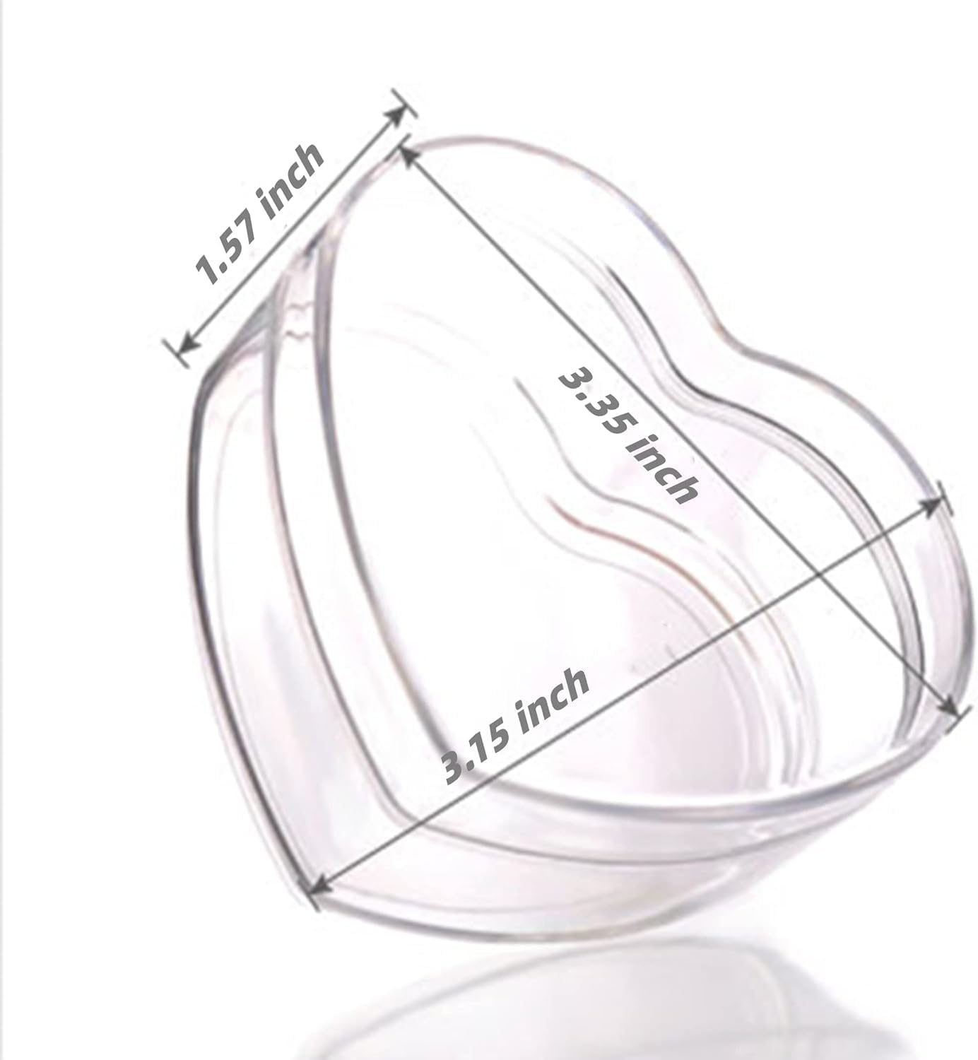 KissYou Acrylic Box Clear Boxes with Lid 12 Packs Small Candy Box Display Square Cube Wedding Graduation Party Decorations Jewlry Gift Box