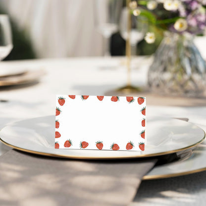 Pink Bow Place Cards, Name Cards for Table Setting, Tented Food Setting Cards for Bridal Shower, Wedding, Baby Showers, Banquets, Reserved Table Signs, 25 Pack Birthday Party Decorations -01