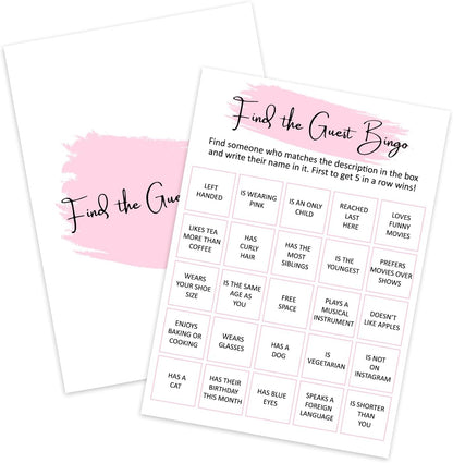 Birthday Party Game - Selfie Scavenger Hunt, Girl Birthday Party Activity Favor, Set of 20 Games Cards, Birthday Supplies, Activity Decorations -B07
