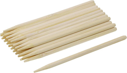 Heavy Duty Bamboo Stylus Sticks Craft Sticks for Scratching Drawing Christmas Thanksgiving Scratch Art Activity Craft Projects, 30PCS (12cm)