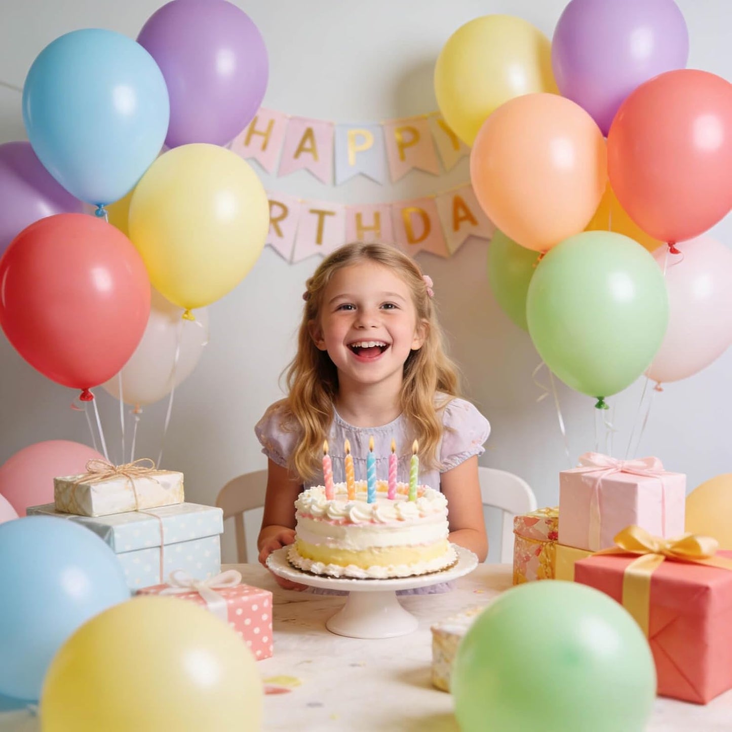 110pcs Black Balloon 12 inch, Black Latex Balloons for Birthday Party Baby Shower Wedding(with 2 Ribbons). - Colors B