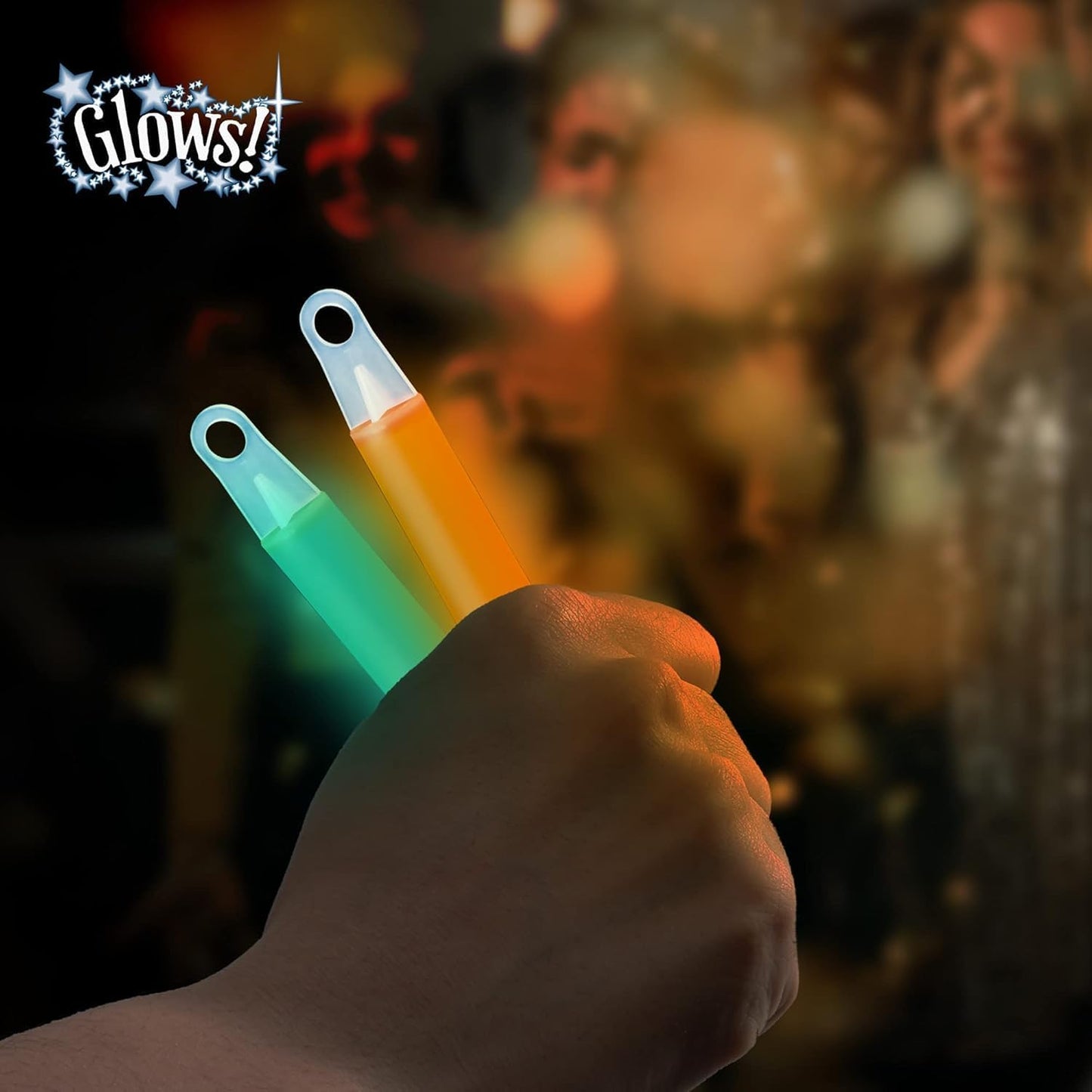 Glow Fever Glow Sticks 100pk Premium Glow In The Dark Light Up with Lanyards, For Party Supplies, Party Favors, Birthday, Halloween, Super Bright, Lasts Up to 12 hrs