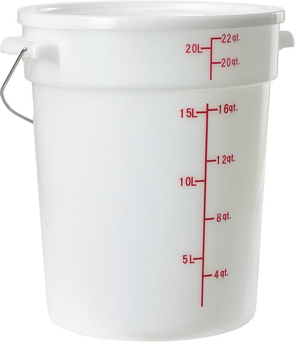 Beverage Dispenser White BPA Free Polypropylene 6 Gallon (PBDW-22)