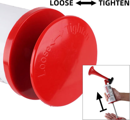 Air Horn for Boat Graduation Party Sports Events Beer Horns Dog Air Horn Self Defense Portable Air Pump Horn(ABS large handheld horn)