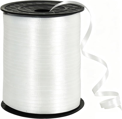 BEISHIDA 500 Yards Red Ribbon Crimped Curling, Balloon String Shiny Metallic Roll for Gift Wrapping Ribbon for Birthday Valentines Day Wedding Mother's Day Party Decorations