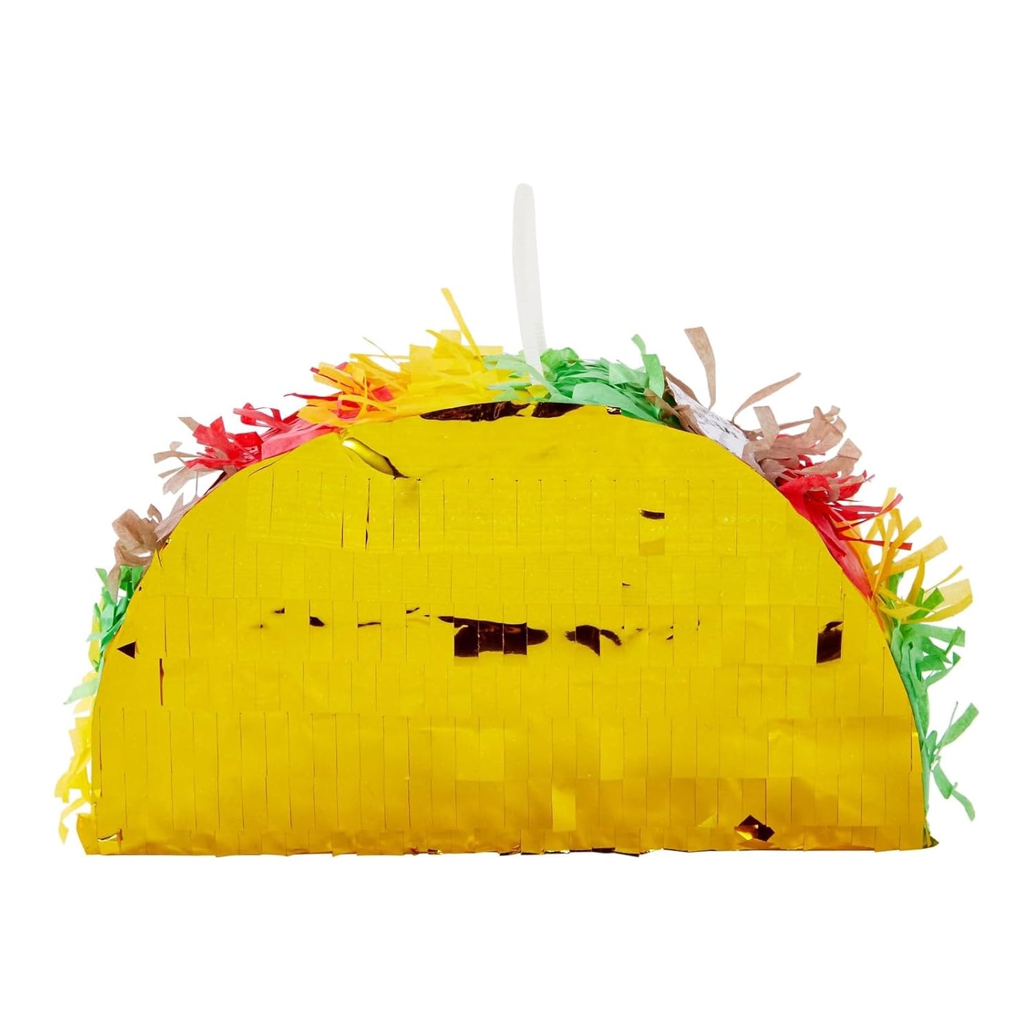 BLUE PANDA 3 Pack Mini Taco Pinatas - 6.25 x 2 x 3.6 in - Taco Decorations & Mini Pinata Favor