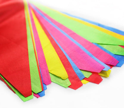 250pcs Multicolor Pennant Flags,LOOBJOYGAME 263Ft Nylon Fabric Decorations Grand Opening Banner Rope