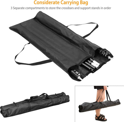 10ft Adjustable Backdrop Stand Kit, Heavy-Duty Photography Background Support System with Clamps & Carry Bag, Photo Video Studio Backdrop Stand for Parties, Weddings, Green Screen & Banner Display
