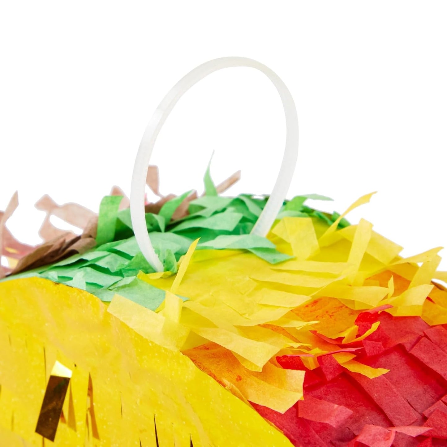 BLUE PANDA 3 Pack Mini Taco Pinatas - 6.25 x 2 x 3.6 in - Taco Decorations & Mini Pinata Favor