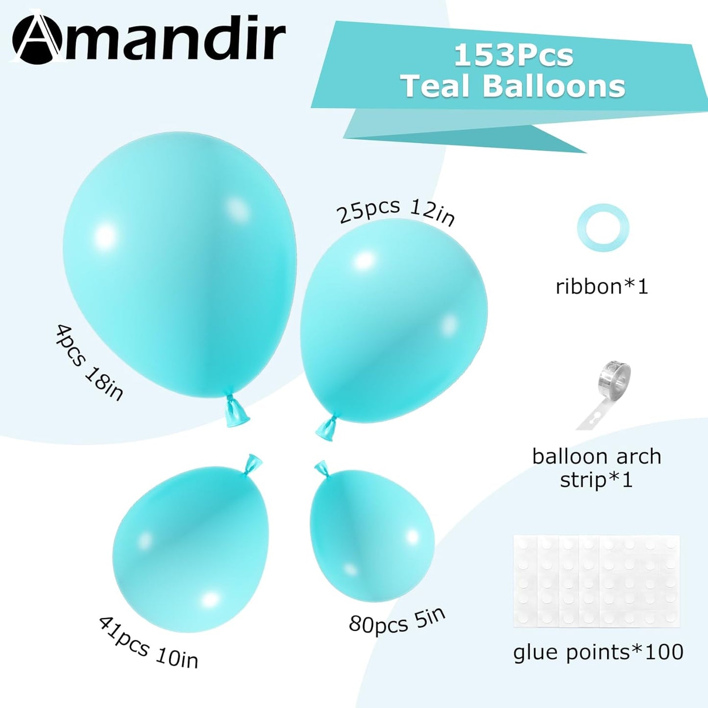 Amandir 153pcs White Sand Balloons Arch Garland Kit Different Sizes 18 12 10 5 Inch Cream Beige Sand White Latex Balloon for Birthday Boho Neutral Baby Shower Wedding Anniversary Party Decorations