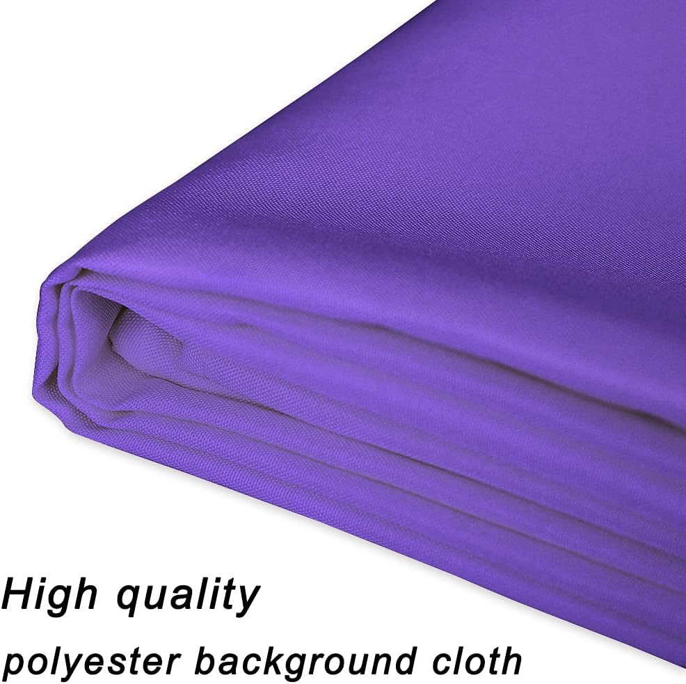 GFCC 8FTX10FT White Backdrop Background for Photography Photo Booth Backdrop for Photoshoot Background Screen Video Recording Parties Curtain